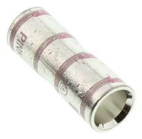 PANDUIT SCSS1/0-X Butt Splice, SCSS Series, 0 AWG, Uninsulated