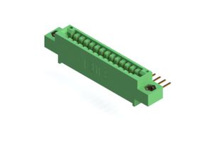 EDAC 346-014-558-608 Card Edge Connector, Single Side, 1.57 mm, 14 Contacts, Through Hole Mount, Right Angle