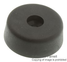 MULTICOMP PRO RF1/37.5MM Bumper / Feet, Pack 20, Cabinet, Screw, 13.5 mm, 37 mm, Round, Black