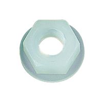 DURATOOL 1140050 Flange Nut, Serrated, M5, Nylon, 100 Pack