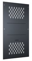 HAMMOND C4SP7742VBK1 Side Panel, C4 Series Cabinets, Black, Steel, 38.44" W x 76.94" H, 44U