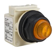 SQUARE D BY SCHNEIDER ELECTRIC 9001SKT35A31 Incandescent Lamp, BA9s, 1.18 ", 28 V, Round with Flat Top, Harmony 9001SK Series