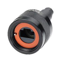 L-COM ECRA0211UA0 Modular Connector, Housing, RJ45 Plug, 1 x 1 (Port), 8P8C, Cat5e, IP68, Cable Mount