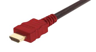 L-COM HDCAMM-0.5 Audio / Video Cable Assembly, HDMI Plug, HDMI Plug, 19.7 ", 500 mm, Black, HDCAMM Series