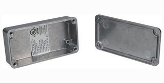 thumbnail image 2 of BUD Industries AN-1309-A IP68 Aluminum 4.75x4.75x4 Enclosure, Natural 2 of 13