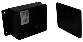 BUD INDUSTRIES AN-2804-AB Metal Enclosure, Diecast, Small, Diecast Aluminum, 55.1 mm, 90 mm, 115 mm, IP67, IP68