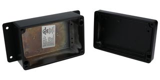 BUD INDUSTRIES AN-2814-AB Metal Enclosure, Diecast, Small, Diecast Aluminum, 57.5 mm, 79.8 mm, 124.5 mm, IP67, IP68