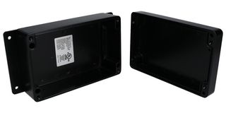 BUD INDUSTRIES AN-2816-AB Metal Enclosure, Diecast, Small, Diecast Aluminum, 60 mm, 99.8 mm, 159.8 mm, IP67, IP68