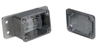 BUD INDUSTRIES AN-2818-A Metal Enclosure, Diecast, Small, Diecast Aluminum, 30.99 mm, 40.9 mm, 55.6 mm, IP67, IP68