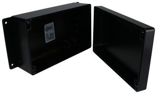 BUD INDUSTRIES AN-2822-AB Metal Enclosure, Diecast, Small, Diecast Aluminum, 74.9 mm, 120 mm, 200 mm, IP67, IP68