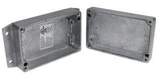BUD INDUSTRIES AN-2863-A Alojamiento Metálico, Fundido, Small, Aluminio fundido a presión, 39.88 mm, 79.8 mm, 124.5 mm