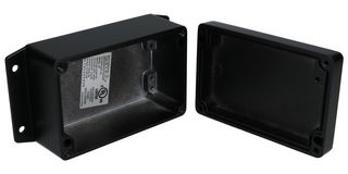 BUD INDUSTRIES AN-2864-AB Alojamiento Metálico, Fundido, Small, Aluminio fundido a presión, 56.9 mm, 79.8 mm, 124.5 mm