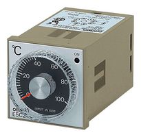 OMRON INDUSTRIAL AUTOMATION E5C2-R20K AC100-240 0-600 Temperature Controller, 1/16 DIN, 48 x 48 mm, On-Off Control, K-Type, 0 °C to 600 °C, 100 V to 240 V