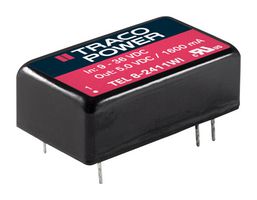 TRACO POWER TEL 8-2411WI Isolated Through Hole DC/DC Converter, ITE, DIP, 4:1, 8 W, 1 Output, 5 V