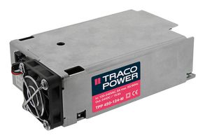 TRACO POWER TPP 450-115-M AC/DC Enclosed Power Supply (PSU), 1 Outputs, 450 W, 15 V, 30 A