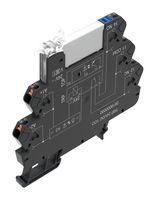 WEIDMULLER 2618230000 Relevador de Potencia, SPST-NO, 24 VDC, 6 A, TERM SERIES, Carril DIN