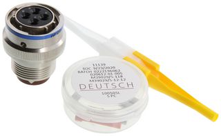 TE CONNECTIVITY - DEUTSCH AFD56-14-4SN-1A Circular Connector, AFD Series, MIL-DTL-26482 Series II, Cable Mount Plug, 4 Contacts