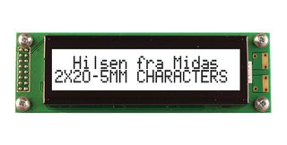 MIDAS DISPLAYS MC22005A6WM-FPTLW-V2