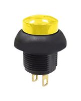 MULTICOMP PRO MPP12-6B2G5SM4CAS05L00 Pushbutton Switch, Non-Illuminated, MP Pushbutton Switches High-Raised, 13.6 mm, SPST, Off-(On)