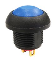 MULTICOMP PRO MPP12-6B206MM4CAS05L00 Pushbutton Switch, Non-Illuminated, MP Pushbutton Switches Round-Flat, 13.6 mm, SPST, Off-(On)