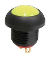 MULTICOMP PRO MPP12-6B2A5SM1CAS05L00 Pushbutton Switch, Non-Illuminated, MP Pushbutton Switches Round-Domed, 13.6 mm, SPST, Off-(On)