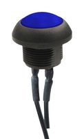 MULTICOMP PRO MPP12-6B207MM1CAS05L00-Y001 Pushbutton Switch, Non-Illuminated, MP Pushbutton Switches Round-Flat, 13.6 mm, SPST, Off-(On)