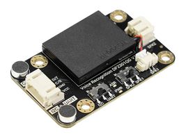 DFROBOT SEN0539-EN Voice Recognition Module, Gravity, 3.3 V to 5 V, Arduino micro:bit, Raspberry Pi, ESP32 Boards