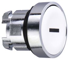SCHNEIDER ELECTRIC ZB4BA131 Switch Actuator, White, Schneider Harmony XB4 Series 22mm Non-Illumination Pushbutton Switches