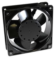 HAMMOND FAN150AC115 AC Axial Fan, 115V, Square, 161.93 mm, 50.8 mm, Ball Bearing, 235 CFM