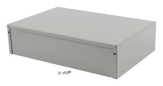 HAMMOND 1411V Metal Enclosure, Small, Aluminum, 76.4 mm, 202.84 mm, 304.44 mm, IP32