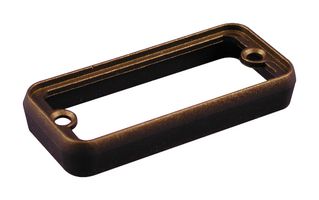 HAMMOND 1455NBBK-10 Bezel, Open, Plastic, Black, 1455N Extruded Aluminum Enclosure, Pack of 10