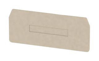 WEIDMULLER 7904100000 Accessory, Weidmuller ZPE 4/3AN Terminal Block, End Plate, Z Series