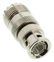 AMPHENOL RF 000-2900 RF / Coaxial Adapter, BNC, Plug, UHF, Jack, Straight Adapter, 50 ohm