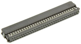AMP - TE CONNECTIVITY 1-1658621-2 IDC Connector, IDC Receptacle, Female, 2.54 mm, 2 Row, 64 Contacts, Cable Mount