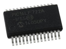 MICROCHIP PIC16LF722A-I/SS 8 Bit MCU, Flash, PIC16 Family PIC16LF7xx Series Microcontrollers, PIC16, 20 MHz, 3.5 KB, 28 Pins