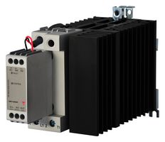 CARLO GAVAZZI RGC1A60D90GGUP Solid State Contactor, 1 Pole, 85 A, 660 VAC, 32 VDC, Zero Crossing, DIN Rail, Panel, Box Clamp