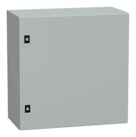 SCHNEIDER ELECTRIC NSYCRN66300 Metal Enclosure, Hinged Door, Electrical / Industrial, Steel, 600 mm, 600 mm, 300 mm, IP66