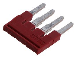 PHOENIX CONTACT 3030187 Jumper (Bus bar), Puente, Puente Insertable, Conectores, 4 Posiciones, Serie FBS