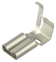 TE CONNECTIVITY - AMP 2238200-3 Quick Disconnect Terminal, Tin Plated Brass With Tab-Lok, FASTON 187 Series, Female Flag Disconnect
