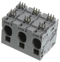 WAGO 2636-1353 Wire-To-Board Terminal Block, 15 mm, 3 Positions, 18 AWG, 4 AWG, 16 mm², Clamp