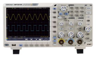 MULTICOMP PRO MP720106 US Digital Oscilloscope, 14-bit, 4-in-1, 2+1 Channel, 200 MHz, 1 GSPS, 40 Mpts, 1.7 ns