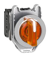 SCHNEIDER ELECTRIC XB4FK135M5 Rotary Switch, 3 Position, 2 Pole, 45 °, 6 A, 120 V, Harmony XB4 Series