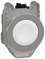 SCHNEIDER ELECTRIC XB4FVG6 LED Panel Mount Indicator, Blue, 120 VAC, 30.5 mm, 14 mA