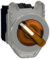 SCHNEIDER ELECTRIC ZB4FK1553 Switch Actuator, Orange, Schneider Harmony XB4 Series 30.5mm Illuminated Selector Switches