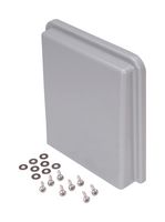 L-COM NBPC-V1 Vent, Polycarbonate, Gray, L-Com NBPC Series Enclosures, 187.5 mm, 171.8 mm, 78.74 mm