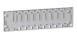 SQUARE D BY SCHNEIDER ELECTRIC BMEXBP0800H Ethernet Backplane, 8 Slot, -25 to 70 °C, IP20, Ruggedized Rack