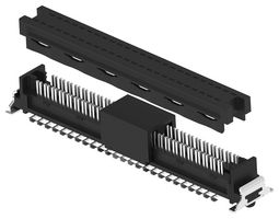 TE CONNECTIVITY - ERNI 244630-E IDC Connector, Board In Connector, 1.27 mm, 2 Row, 50 Contacts, Surface Mount Straight
