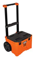 KLEIN TOOLS 54802MB Rolling Tool Box, 22.6'' x 19.88'' x 44", Polymer, Orange, MODbox Series