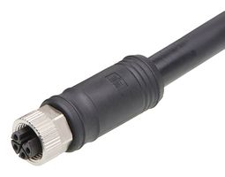MOLEX 120500-0333 Cable de Sensor, M12, Receptáculo Micro-Change, Extremo Libre, 4 Contactos, 15 m, 49.21 ft