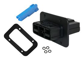 ANDERSON POWER PRODUCTS SBSX75A-PMPLUG-KIT-BLU Heavy Duty Connector Base, Kit, Blue, SBS X-75A Series, Panel Mount